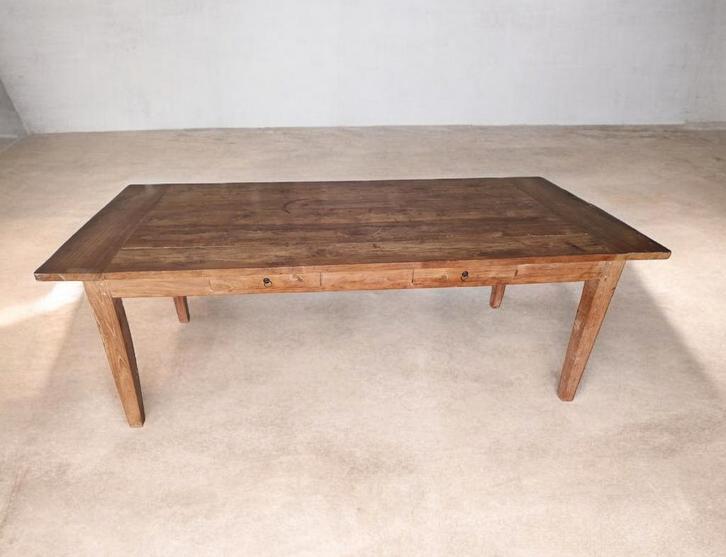 Authentieke Franse boerentafel, Antiek en Kunst, Antiek | Meubels | Tafels, Ophalen