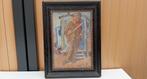 schilderij JULES DEMEULEMEESTER zelfportret 1987, Ophalen of Verzenden
