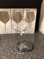 4 bierglazen Fourchette, Verzamelen, Glas en Drinkglazen, Ophalen, Nieuw, Bierglas