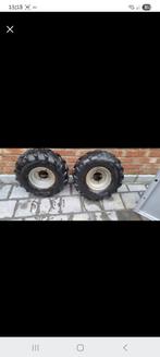 2 pneus sur jantes quad, Motoren, Quads en Trikes