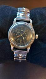 Montre militaire pilote US Airforce WALTHAM années 1950, Ophalen of Verzenden, Breitling