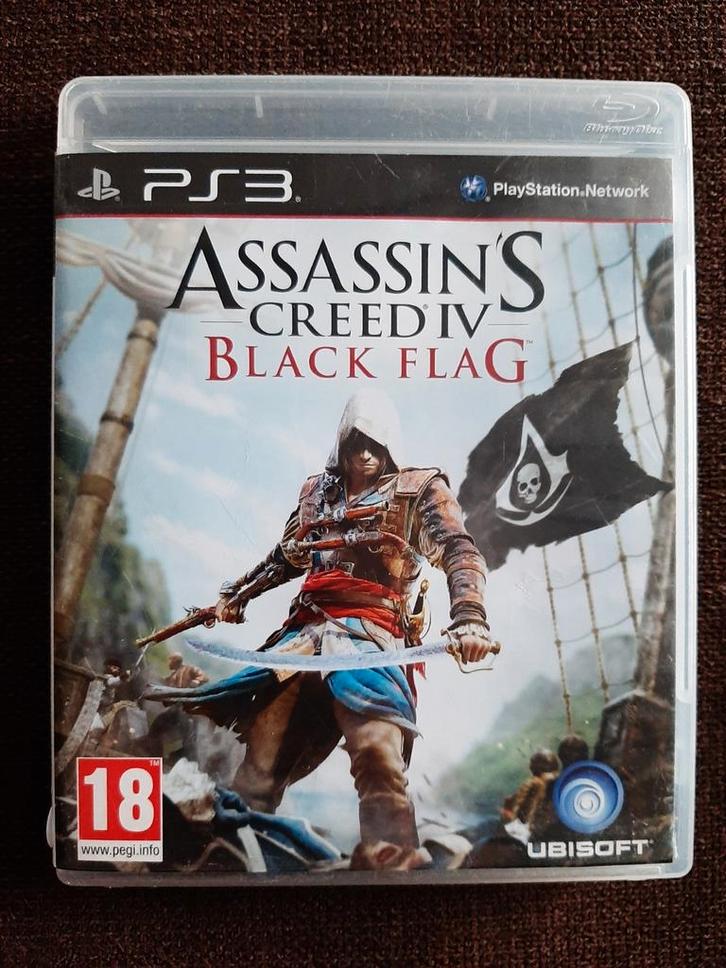 PS3 Assassin's creed Black Flag (compleet), Games en Spelcomputers, Games | Sony PlayStation 3, Zo goed als nieuw, Ophalen of Verzenden
