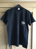 Zwarte t-shirt met print op rug en borstzakje - maat M, Maat 48/50 (M), Zo goed als nieuw, Zwart, Ophalen