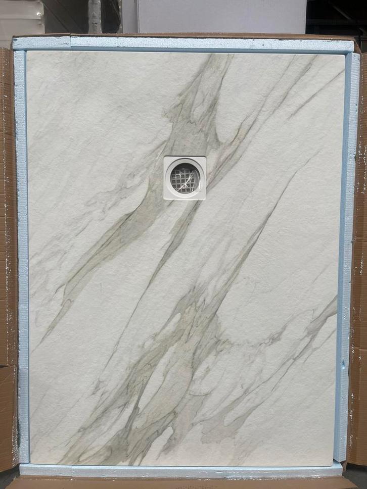 ‼️ Reveveur de douche en pierre Composite EFFET MARBLE📣, Doe-het-zelf en Bouw, Tegels, Ophalen