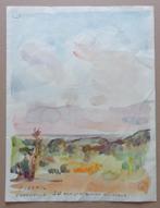 PIETER VAN MOL / FONTVIEILLE / ORIGINEEL WERK / 39x30cm SIG, Enlèvement ou Envoi