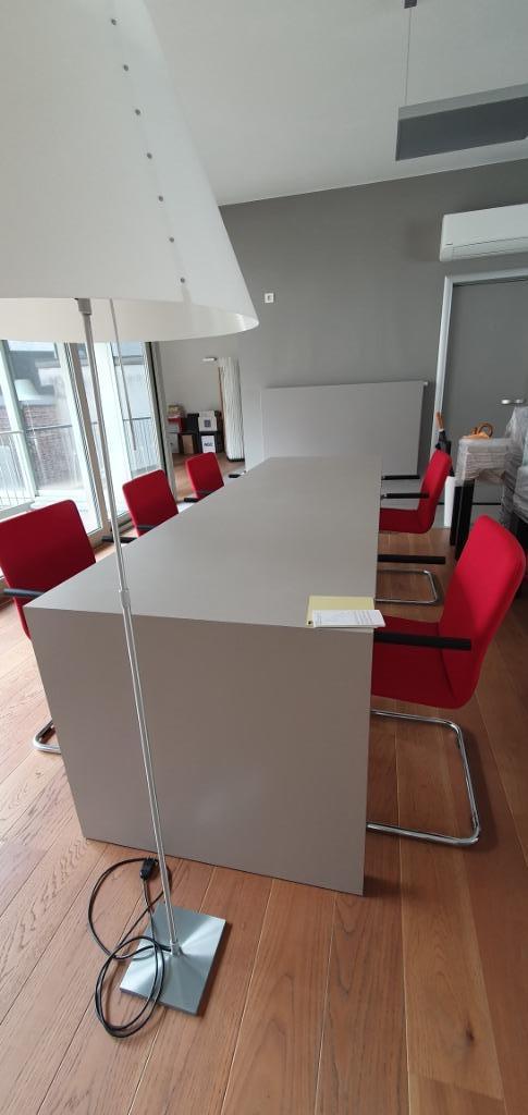 vergadertafel - strak design, Huis en Inrichting, Tafels | Eettafels, Zo goed als nieuw, 50 tot 100 cm, 200 cm of meer, Vijf personen of meer