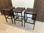 3 x tabouret de bar haut design pour cuisine ou terrasse - n, Maison & Meubles, Tabourets de bar, 60 à 90 cm, Avec repose-pieds