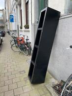 Kast, kan rechtopstaand of liggend, zwart, Huis en Inrichting, Kasten | Overige, Ophalen, Gebruikt