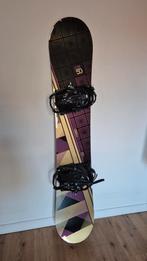 Snowboard 149cm inclusief bindingen, Sports & Fitness, Snowboard, Enlèvement, Fixations