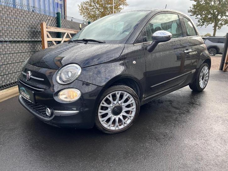 Fiat 500 1.2i pano dak/garantie/navigatie/ half leder € 7450, Auto's, Fiat, Bedrijf, Te koop, ABS, Airbags, Airconditioning, Android Auto