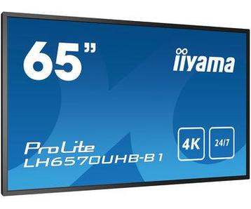 *NIEUW* Iiyama ProLite LH6570UHB-B1 65" UHD 4K Monitor 1ms beschikbaar voor biedingen