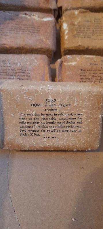 WW2 ration soap original!