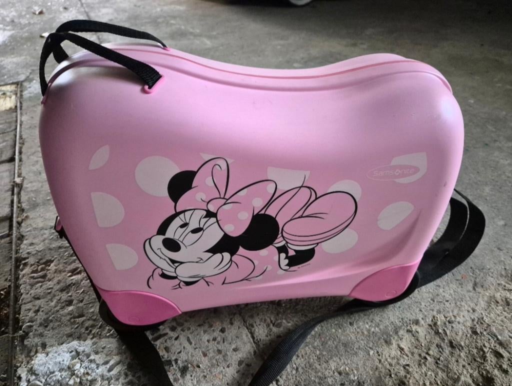 Samsonite dream rider minnie mouse, Verzamelen, Disney, Zo goed als nieuw, Tas, Koffer of Zak, Overige figuren, Ophalen of Verzenden