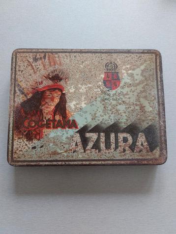 Ancienne boîte cigares Cogétama Azura fournisseur de La Cour