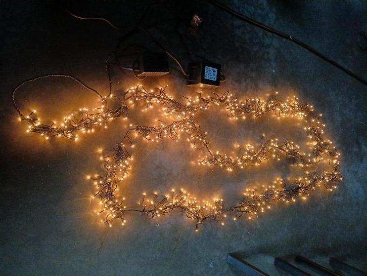 2 snoeren cluster verlichting, Diversen, Kerst, Ophalen
