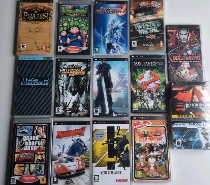 Sony psp games playstation portable, Games en Spelcomputers, Games | Sony PlayStation Portable, Zo goed als nieuw, Ophalen of Verzenden