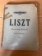 Liszt —  Klavierwerke Band IX Lieder Bearbeitungen, Enlèvement ou Envoi, Artiste ou Compositeur, Classique, Utilisé
