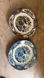 Delftse keramische borden blauw en kleur, Ophalen