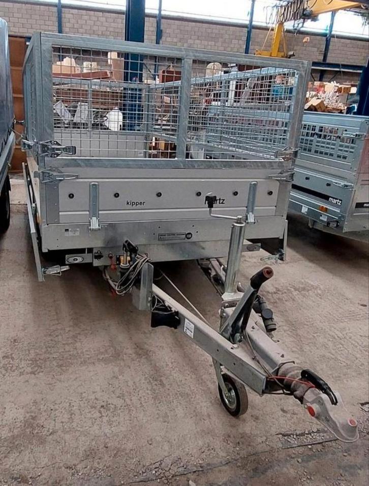 3T handmatige/elektrische kantelaanhanger van 3m x 1,5m, Auto diversen, Aanhangers en Bagagewagens, Nieuw, Ophalen