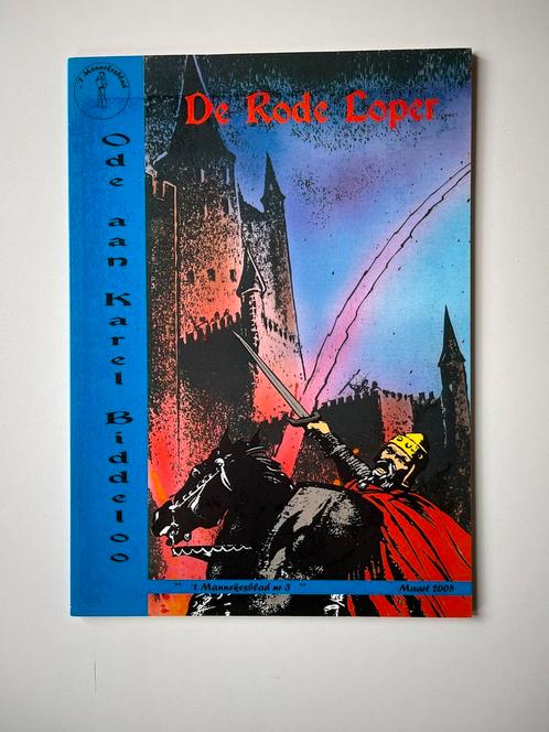 De rode loper De rode ridder mannekesblad sc op 1000 ex, Livres, BD, Neuf, Enlèvement ou Envoi