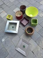 Pots bloemen, Ophalen, Gebruikt