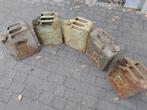 5 jerrykans, Ophalen of Verzenden, Landmacht, Overige typen