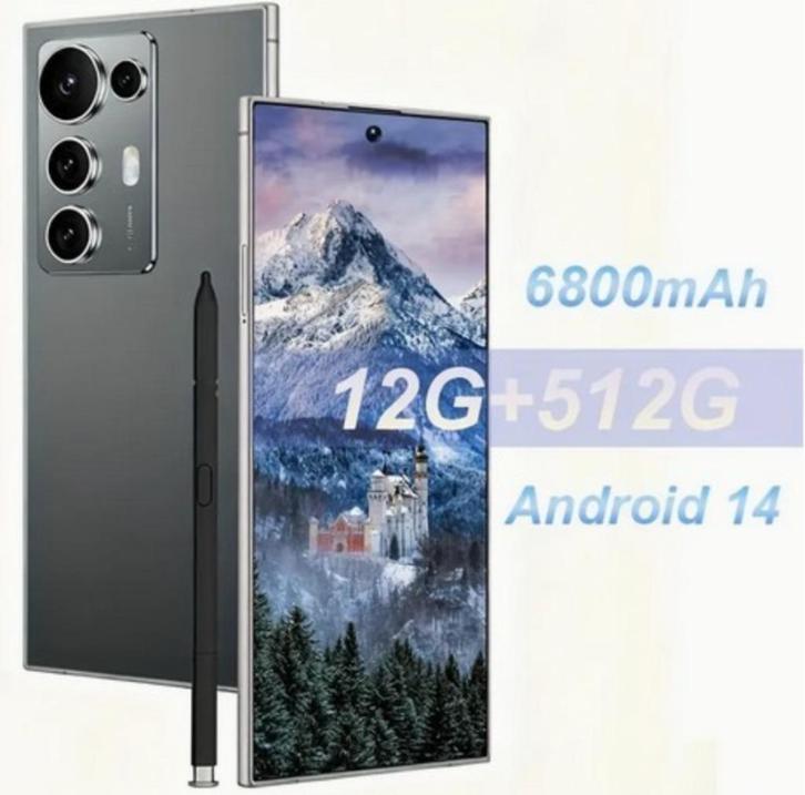 S25 Ultra 2025-smartphone, Telecommunicatie, Mobiele telefoons | Overige merken, Nieuw, Zonder abonnement, Zonder simlock, Klassiek of Candybar