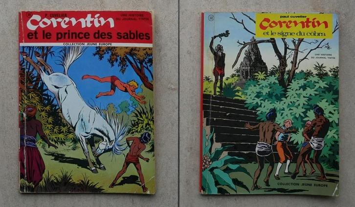 BD Corentin Le Prince des sables / Le Signe du Cobra, Livres, BD, Enlèvement ou Envoi