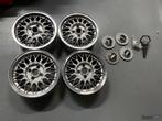 BBS honingraat velgen 4x100 14 inch Et 45 mazda mx5 NA, 14 inch, Gebruikt, Velg(en), Ophalen of Verzenden
