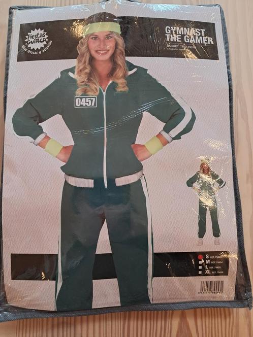 Squid game player verkleedkleding maat s (164), Kleding | Heren, Carnavalskleding en Feestkleding, Zo goed als nieuw, Ophalen