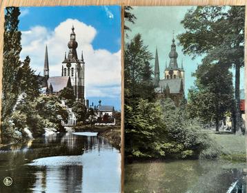 2 cartes postales église d'AARSCHOT, Enlèvement ou Envoi