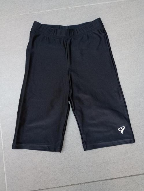 zwarte spanshort Rucanor small, Kleding | Dames, Sportkleding, Zo goed als nieuw, Overige typen, Maat 36 (S), Zwart, Ophalen of Verzenden