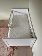 Bed, Kinderen en Baby's, Kinderkamer | Bedden, Ophalen, Gebruikt, 140 tot 160 cm, Matras