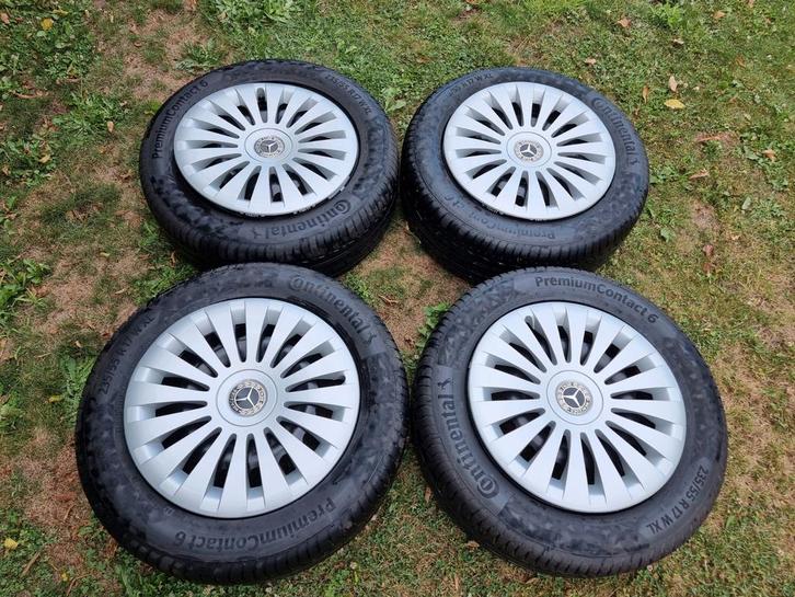 Continental premium contact 6 , 235/55/17 103 W XL, Auto diversen, Wieldoppen, Gebruikt, Ophalen