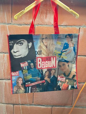 I like Belgium een draagtas Paris Match beschikbaar voor biedingen