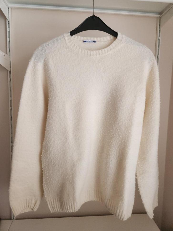 Stijlvolle Jacob Cohen trui XL off-white (valt als maat L), Kleding | Heren, Broeken en Pantalons, Zo goed als nieuw, Maat 52/54 (L)