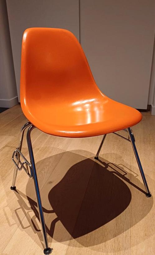 Set van 10 Eames DSS glasvezel eerste edities, Huis en Inrichting, Stoelen, Gebruikt, Ophalen