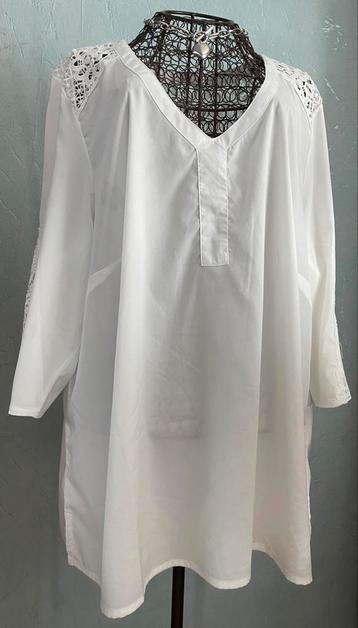 Paola prachtige witte  Blouse 52 Nieuw beschikbaar voor biedingen