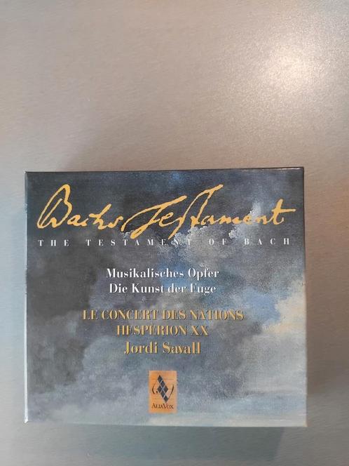 Boîte de 3 CD. J. S. Bach. Le Testament de Bach. (Aliavox, S, CD & DVD, CD | Classique, Comme neuf, Enlèvement ou Envoi