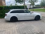 audi A6, Auto's, Automaat, Wit, Leder, 5 deurs
