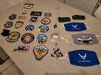 19 badges aviation + 3 masques, Collections, Aviation, Enlèvement ou Envoi