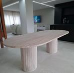 Table a manger travertin, Maison & Meubles, Enlèvement ou Envoi, Comme neuf