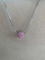 Nieuwe halsketting disco parel, Handtassen en Accessoires, Kettingen, Ophalen, Nieuw, Geel