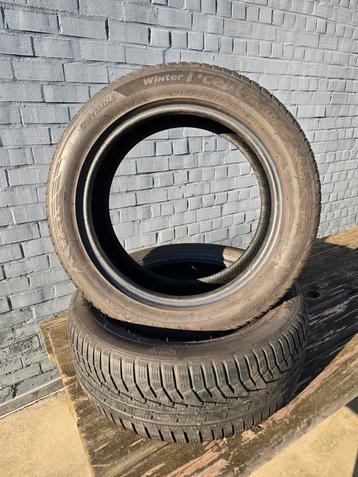 2x Hankook winterbanden van 2021 ( 215 55 R17 98V M+S ) beschikbaar voor biedingen