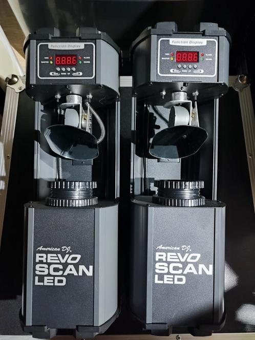 Eclairage adj revo scan led lumière dmx512, Muziek en Instrumenten, Licht en Laser, Zo goed als nieuw, Licht, Geluidgestuurd, Kleur