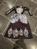 halloween verkleden: skelet jurk maat 116, Kinderen en Baby's, Ophalen of Verzenden, Nieuw
