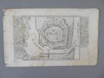Carte : Ostende, XVIIe siècle, Johann Stridbeck, Livres, Atlas & Cartes géographiques, Comme neuf, Carte géographique, Avant 1800