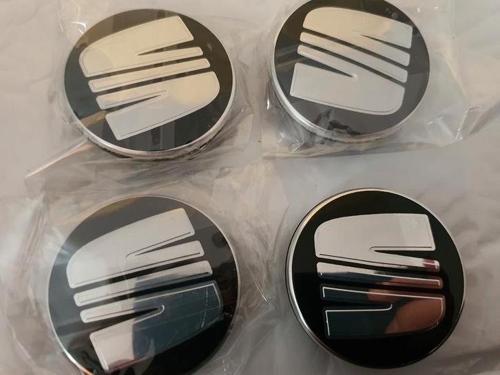 cache-moyeux Seat extérieurs, 56 mm, 60 mm, 63 mm, Autos : Divers, Enjoliveurs, Neuf, Enlèvement ou Envoi