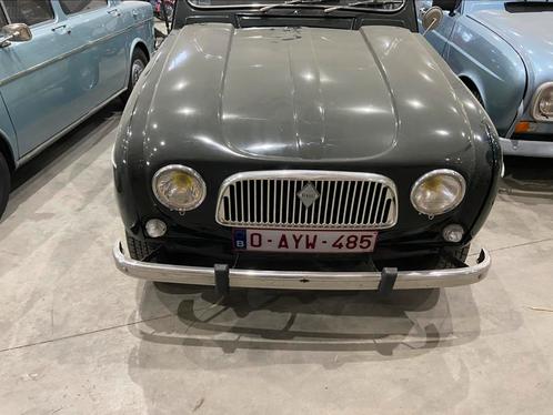 Originele 4L Parisienne 1966, Auto's, Oldtimers, Particulier, Renault, Benzine, Stadsauto, 5 deurs, Handgeschakeld, Groen, Beige