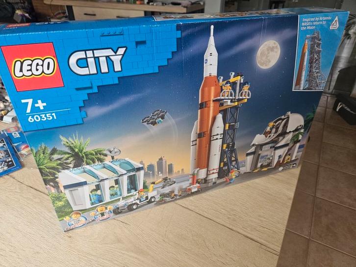 Lego 60351 raketlanceer basis -NIEUW, Kinderen en Baby's, Speelgoed | Duplo en Lego, Nieuw, Lego, Ophalen of Verzenden